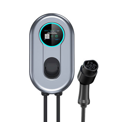 Stecker EV-Ladegerät Type2-IEC62196 mit Ladestation App-Version Wallbox mit LCD-Bildschirm