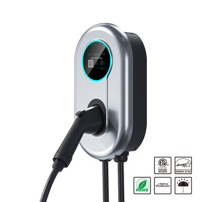 Elektro-Mobil-Ladegerät des Typ- 1ev des Ladegerät-40A der Ladestations-9.6KW Wallbox Level2 mit LCD-Bildschirm