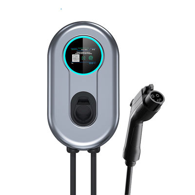 Elektro-Mobil-Ladegerät des Typ- 1ev des Ladegerät-40A der Ladestations-9.6KW Wallbox Level2 mit LCD-Bildschirm