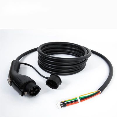 Elektro-Mobil-Auto-Ladegerät-Kabel 48Amp, Aufladungskabel-Typ 1 Wechselstroms 110V-240V 11kW EV