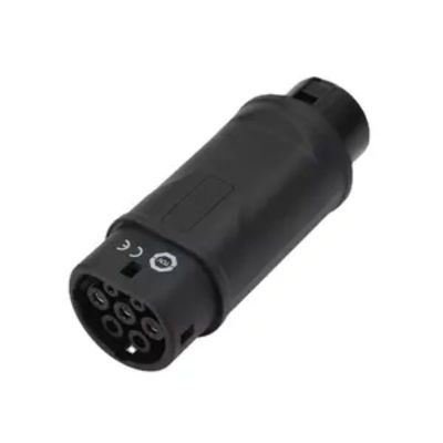 Typ 1 zu Ladegerät Wechselstrom 250V des Type2-Elektro-Mobil-Ladegerät-Adapter-Konverter-Verbindungsstück-EV