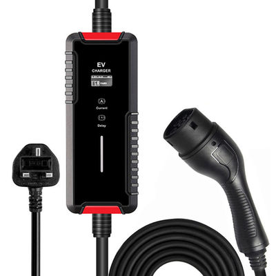 32A Art - 2 tragbares Elektroauto-Ladestation EV-Ladegerät Wechselstroms 200V-250V
