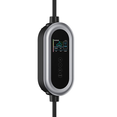 Soem fertigte tragbares EV Ladegerät der tragbares Type2 Wechselstroms 230V Elektroauto-Ladestations-16A besonders an
