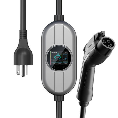 Typ- 1Ladestation Wechselstroms 250V für Ladegerät des Elektroauto-EV mit Schutz des LCD-Bildschirm-IP65