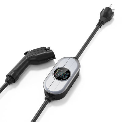 16A Typ 1 mobile Ladestation AC-Ladesäule SAE J1772 mit LCD