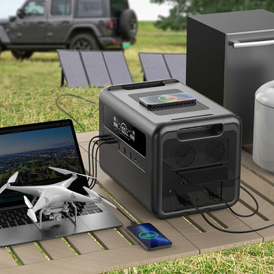 Tragbare Ersatz-Batterie LiFePO4 des Kraftwerk-Solar- Generator-2304Wh 2400W