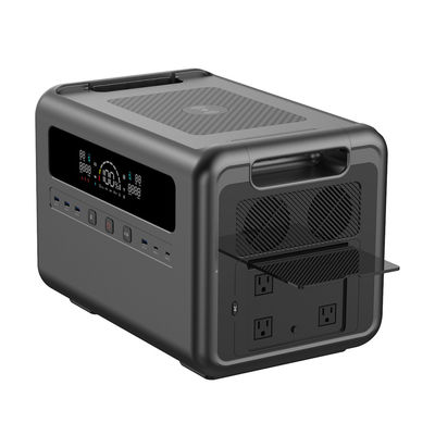 Wiederaufladbares tragbares Kraftwerk 800 W Max. Solarladeeingang LiFePO4-Batterieladung