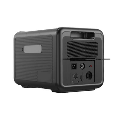 Tragbares AC-1200-W-Eingangskraftwerk, Solargenerator mit verfügbarem LCD-Display für Solarmodule