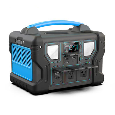 LCD zeigen tragbaren 1000W Kraftwerk-Solargenerator mit Ausgangsfrequenz 50/60Hz an