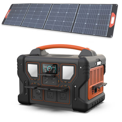 tragbares 1000W Kraftwerk 999Wh UL Li-Ion Battery Backup Power Supply mit Sonnenkollektor