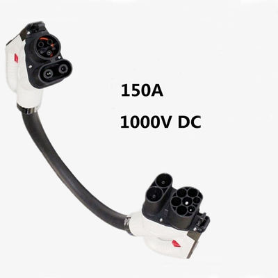 150A 1000V Gleichstrom EVSE CCS2 bis CCS1 Autoladdapter EV-Ladekonnektoradapter